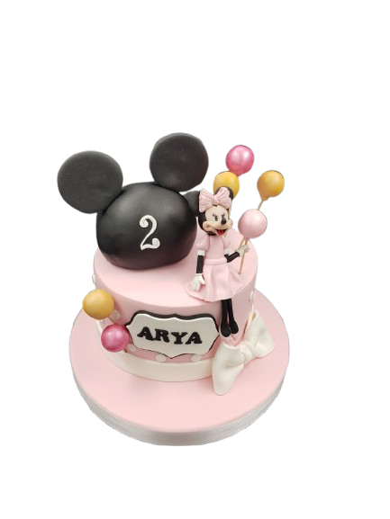 Minnie Doğum Günü Pasta